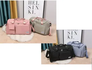 Bolsas de deporte funcionales de gran capacidad disponibles en cuatro colores suaves