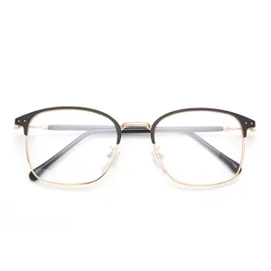 Photochrome Polarisierte Sonnenbrille Für Damen Herren Metall Halbrahmen Blaulichtschutz UV Schutz Fahrer Nachtsicht Eckige Sonnenbrillen