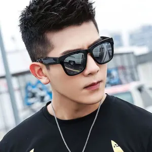 Retro Oversized Square Sunglasses For Women Men Vintage Large Frame Fashion Eyewear UV Protection Trendy Street Style Sunglasses