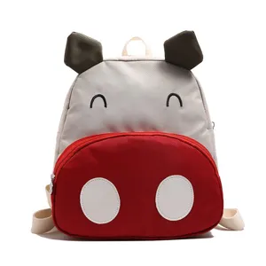 Niedlicher Kinderrucksack in Kuh-Form für Kindergarten und Grundschule Schüler
