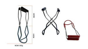 Stainless steel anti-scald jar lifter kitchen clip set for safe canning and hot bowl handling.