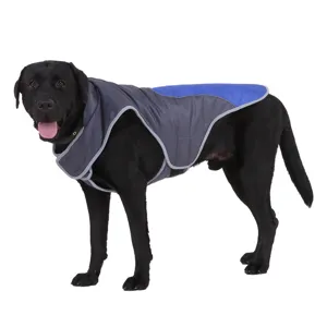 Large dog winter coat windproof reflective pet jacket warm apparel for outdoor walking