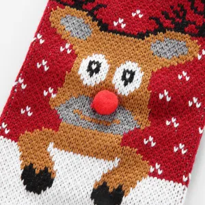 Pull de noel pour animal de compagnie renne en tricot vetement chaud chiot detail