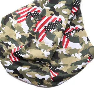 Camouflage pet sling bag detail fabric breathable pet carrier shoulder bag for dogs outdoor.