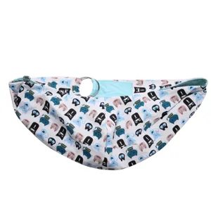 Breathable pet sling carrier bag for small dogs and cats, comfortable single shoulder outdoor