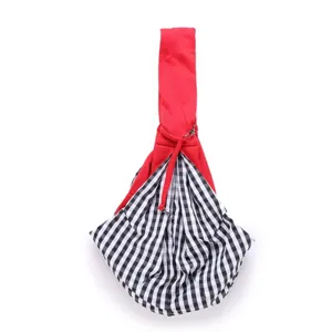 Breathable pet sling bag for dogs, comfortable crossbody pet carrier for outdoor travel.