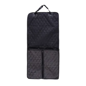 Waterproof pet car seat cushion for dogs, back seat protector and trunk liner mat for cars.