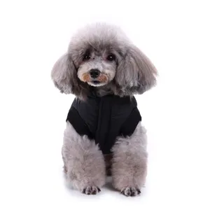 Cute winter pet vest jacket for small dogs poodle warm fleece apparel daily wear outfit