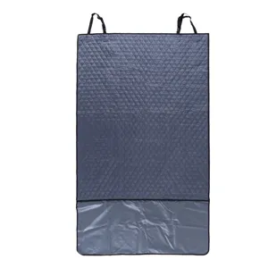 Waterproof pet car seat protector for dogs rear seat back seat cover mat travel supply.