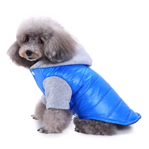 Pet dog winter jacket detail, warm puppy coat for small dogs teddy pomeranian apparel
