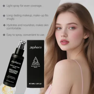 Σπρέι σταθεροποίησης Zephoco για 24ωρη διάρκεια, αδιάβροχο και ανθεκτικό στον ιδρώτα.