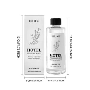 EELHOE Huiles Parfumées Hôtel 100ml Huile Essentielle Lavande pour Ambiance Relaxante