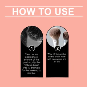 Guide d'instructions complet en deux étapes pour le nettoyage efficace des pinceaux de maquillage
