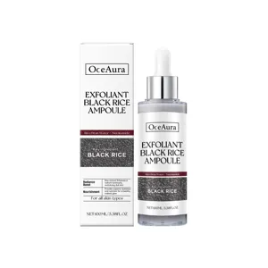 OceAura Exfoliant Black Rice Ampoule Serum für Gesichtspflege und Ausstrahlung