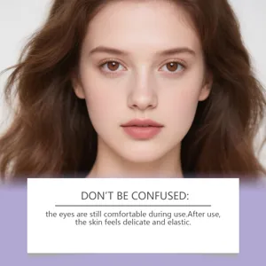 Gentle facial cleansing oil result showing delicate and elastic skin texture