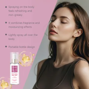 Details des Zyvarn Hydrating Body Mist Sprays mit erfrischendem blumigen Duftprofil