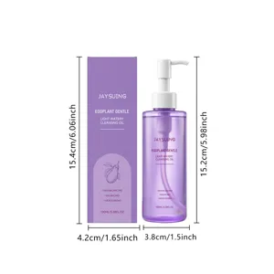 Uitgebreide gids voor maten en afmetingen voor 100ml Eggplant Gentle Light Watery Cleansing Oil