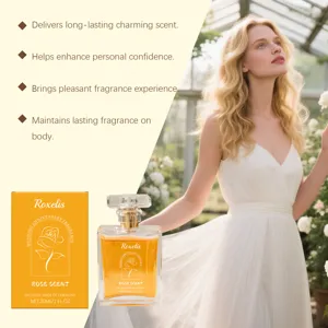 Rose fragrance perfume for women long lasting floral scent portable travel spray 30ml