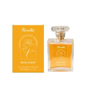 Roxelis Rose Fragrance Perfume Long Lasting Scent Floral Eau De Parfum Portable Spray Gift For Women Dating