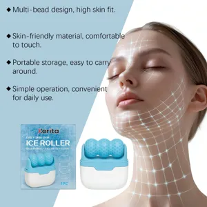 Detail van de Xorita ijsroller met gezichtsliftend effect en productkenmerken