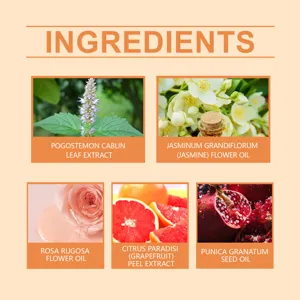 Vista detallada que muestra extractos de plantas naturales en nuestra serie de perfumes.