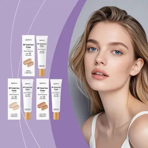 Παρουσίαση των αποχρώσεων zephoco tinted primer Natural, Ivory White και Light Coffee