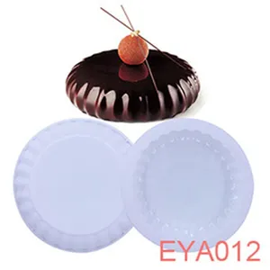 Silicone cake mold French dessert mousse baking tool round shape DIY pastry pan tool