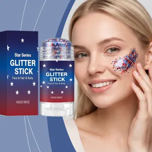 Star Series Glitter Stick For Face Hair And Body 16g Long Lasting Creamy Sparkling Glitter Stick For Festival Stage Makeup