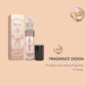 Huile parfumée roll-on portable à l'ambre longue durée pour un usage quotidien et frais.