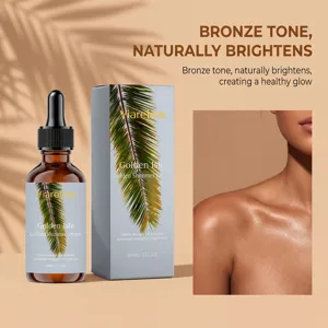 VIARELINE Golden Isle Huile Scintillante Corps 30ml Bronze Éclat Soin Hydratant Naturel