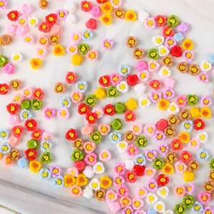 Decorazioni per Nail Art con Fiori di Rosa in Resina 3D Ciondoli Floreali di Simulazione per la Creazione di Gioielli Fai da Te