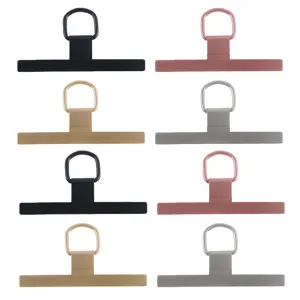 Σύνδεσμος Lanyard Τηλεφώνου από Ανοξείδωτο Ατσάλι Universal Patch Θήκης Τηλεφώνου Μεταλλικός D-Ring Γάντζος Σύνδεσης Αξεσουάρ Αλυσίδας Χεριού