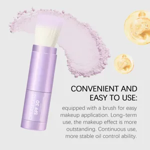 Minerale zonnebescherming poederkwast SPF 30 lichtgewicht draagbare make-upkwast 8g