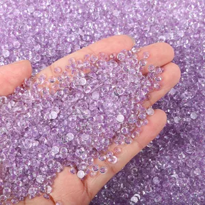 Sparkling purple resin galaxy rhinestones for nail art and DIY crafts decoration