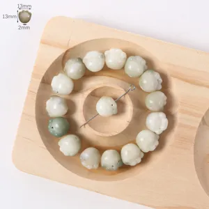 Cat paw shape jade beads loose beads charms diy bracelet jewelry making accessories