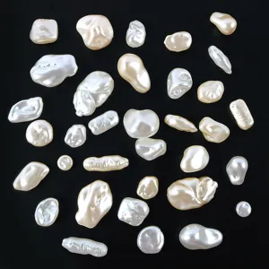 Baroque acrylic loose pearls imitation beads DIY handmade jewelry crafting craft accessories
