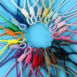 5mm pearlescent PU leather cord for DIY handmade bag straps and phone charm lanyards.