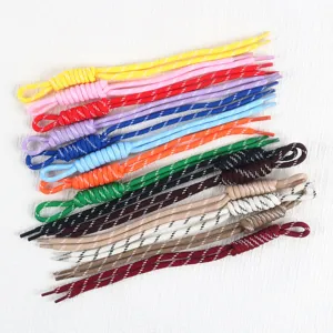 Detailansicht bunter 5mm 7-Strang Paracords für DIY handgewebte Armbänder und Bastelarbeiten.
