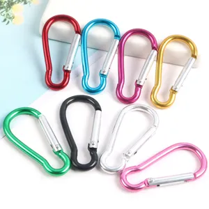 Aluminum Alloy Carabiner Snap Hook Mini Gourd Spring Clip For Outdoor Backpack Water Bottle