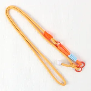 Long crossbody phone lanyard woven strap adjustable mobile phone chain for daily use.
