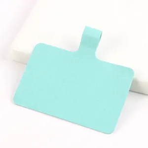 Práctico parche de fijación universal para cordón y funda protectora de teléfono.