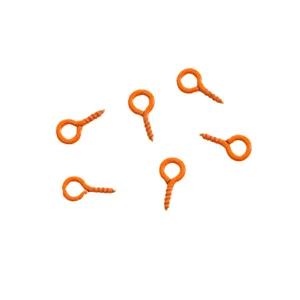 Colorful painted screw eye hooks for DIY phone case keychain jewelry accessories