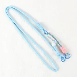 Long adjustable mobile phone lanyard cross-body woven strap for smartphone case pendant