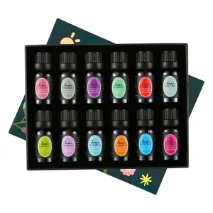 Olio Essenziale per Aromaterapia Estratto Vegetale Puro Lavanda Albero del Tè Olio Profumato per Deodorante Casa Ufficio Spa