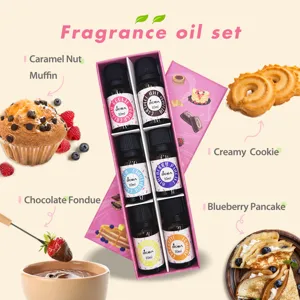 Water Soluble Aromatherapy Essential Oil Gift Set Plant Extract Air Freshener For Humidifier Home Fragrance