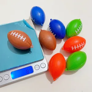 8,9g gewichtsmeting van mini 3D football sportbal sleutelhanger hanger accessoire