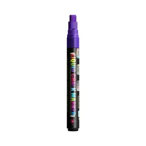Paarse vloeibare krijtmarker 7mm voor LED schrijfborden glazen ramen graffiti tekenpennen