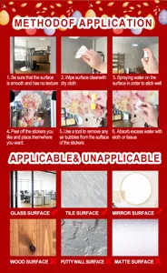 Step-by-step application guide for Easter static rabbit window stickers on glass