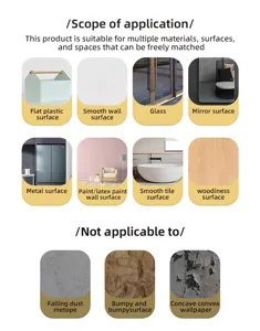 Detailed application guide for 3D flower wall stickers on various smooth home surfaces