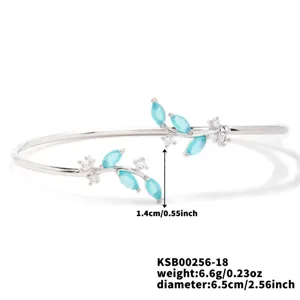 Dettaglio bracciale ramo di salice argento con pietre turchesi e dimensioni